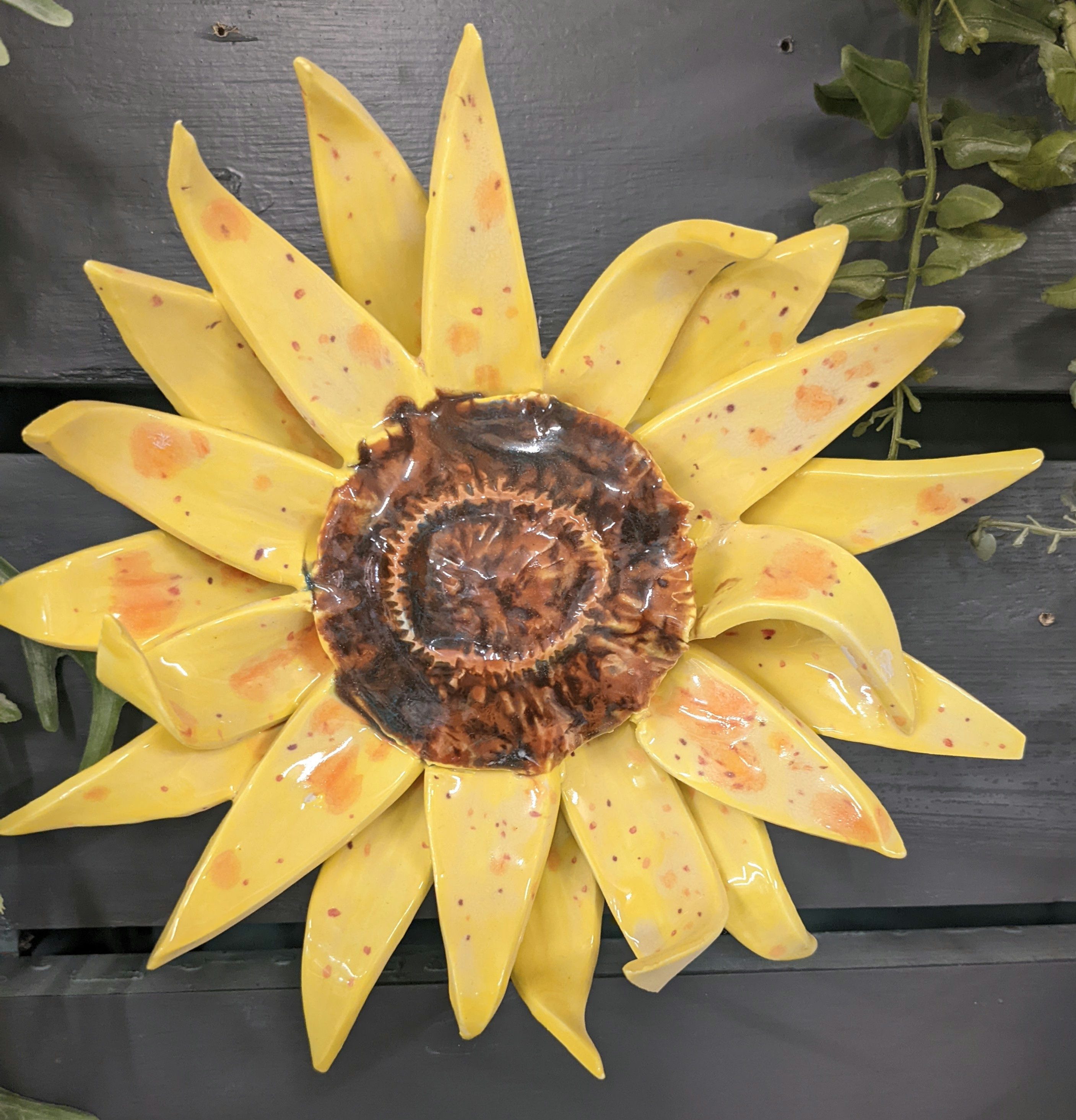 Sunflower petal cutter