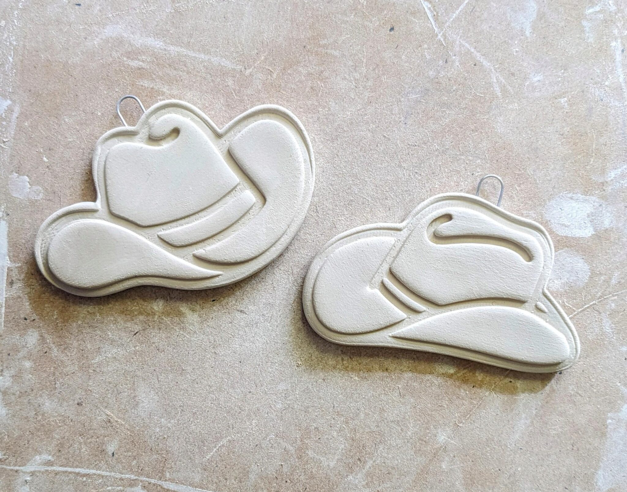 Cowboy boot stamp and cutter set 4 designs