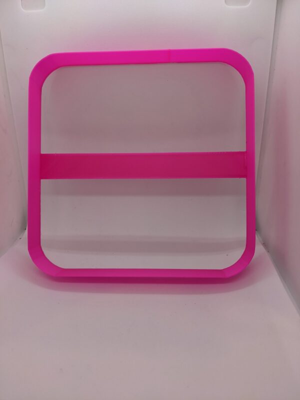 Square Plaque Cutter With Rounded Corners (Various Sizes Available)