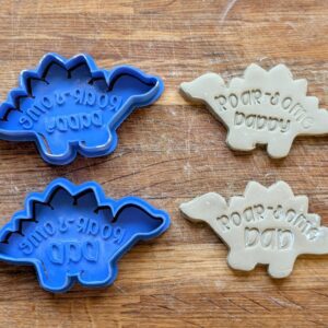 Roar-some Dad Stamp And Cutter Set (Various Sizes Available)