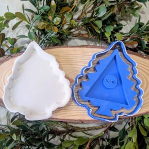Christmas Tree Trinket Dish Former And Cutter Set (Various Sizes Available)