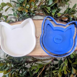 Cat Face Trinket Dish Former And Cutter Set (Various Sizes Available)