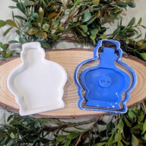 Potion Bottle Trinket Dish Former And Cutter Set (Various Sizes Available)