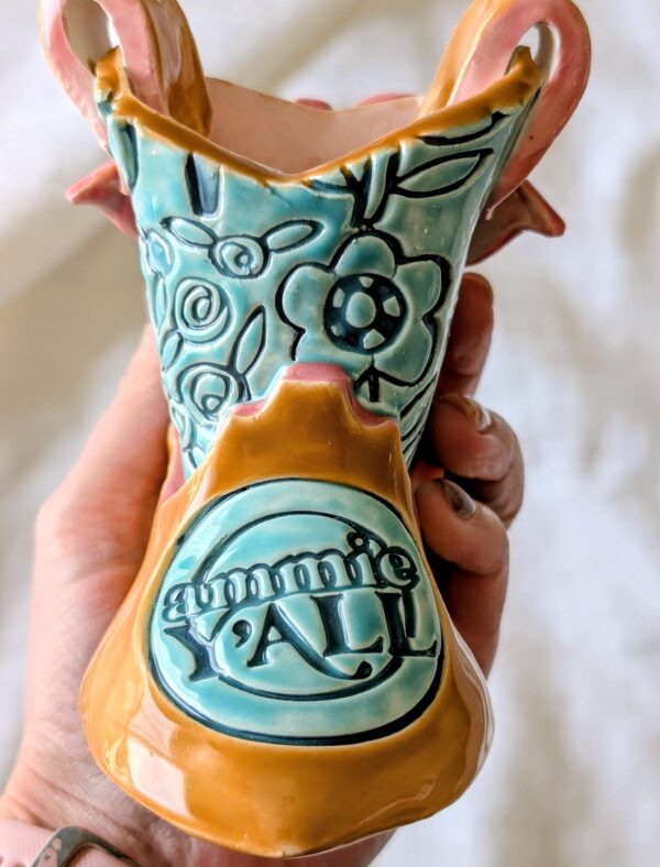 Ammie Y'all Folk Flowers Textured Rolling Pin 25cm/10inches
