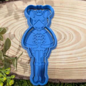 King Mouse Cutter And Stamp Set - 10cm/3.9inches