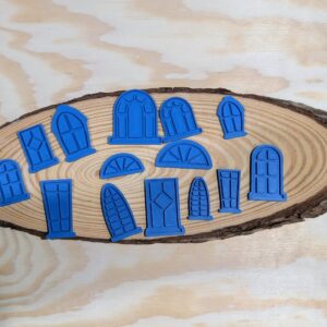 Windows Stamp Set (For Village House Set)