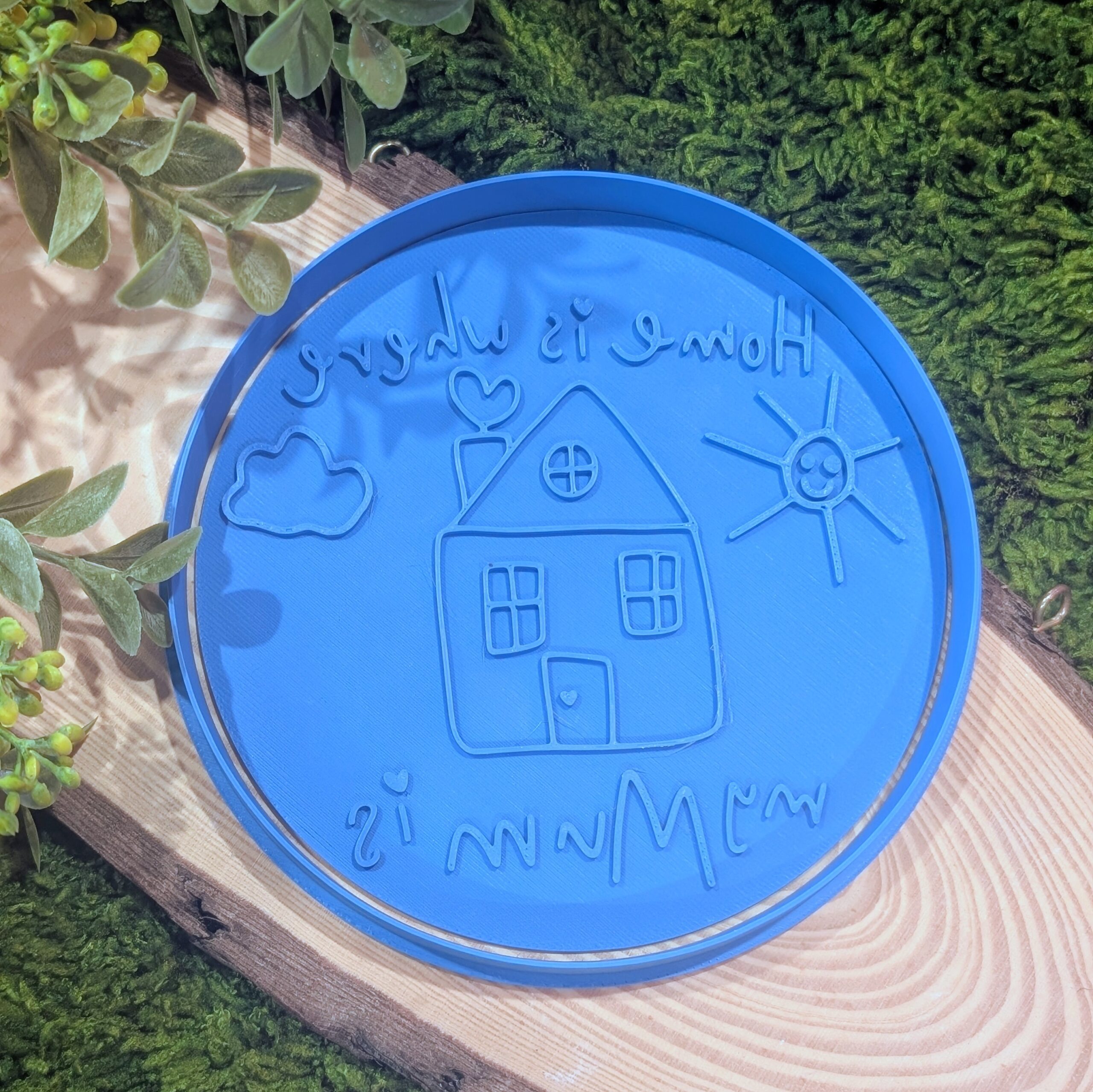 Home Is Where My Mum Is Stamp And Cutter Set - Image 2