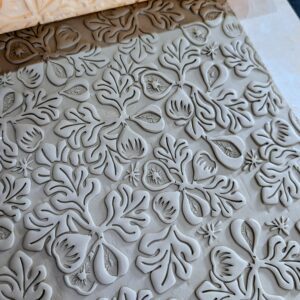 Fig Textured Rolling Pin 25cm/10inches