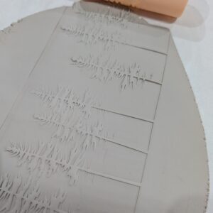 Fir Tree Textured Rolling Pin 12.5cm/5inches