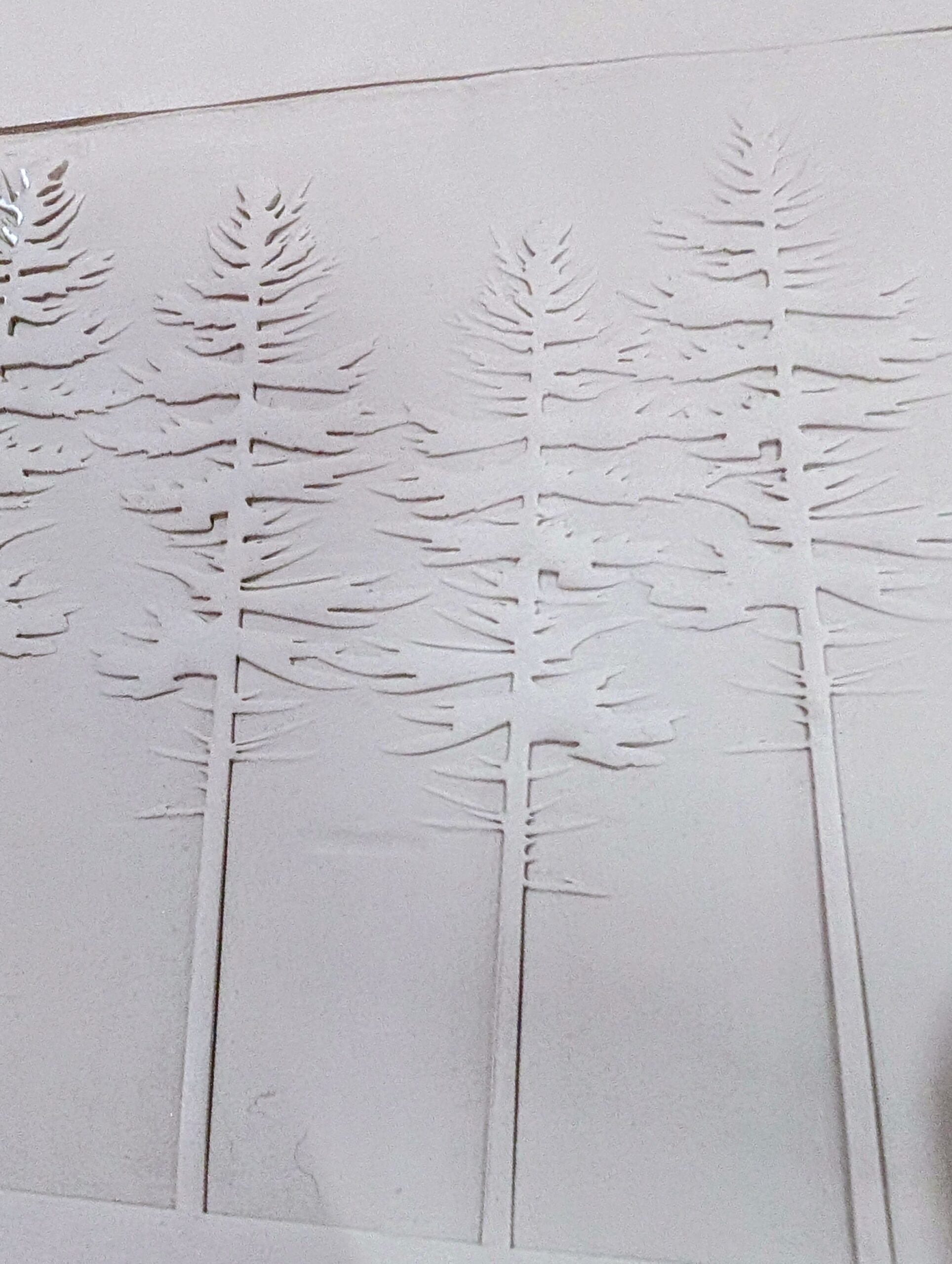 Fir Tree Textured Rolling Pin 12.5cm/5inches - Image 4