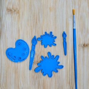 Painting Themed Stamp Set of 5