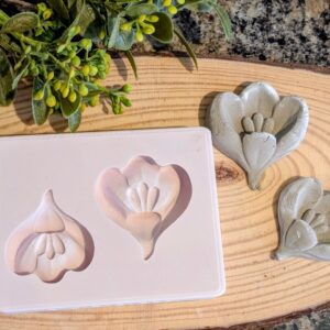 Crocus Flowers Silicone Mould