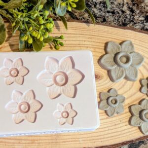 Set of Daffodils Silicone Mould
