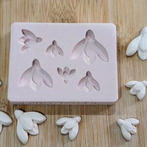 Snowdrops Silicone Mould (6 Sizes)