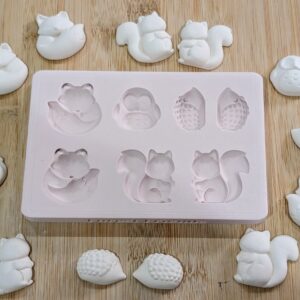 Forest Friends Silicone Mould
