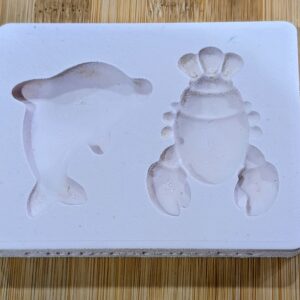 Sea Buddies - Lobster and Dolphin Silicone Mould