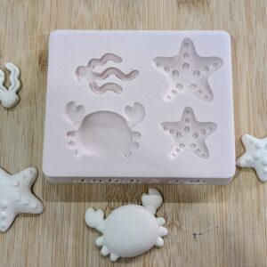 Sea Buddies - Starfish And Crab Silicone Mould