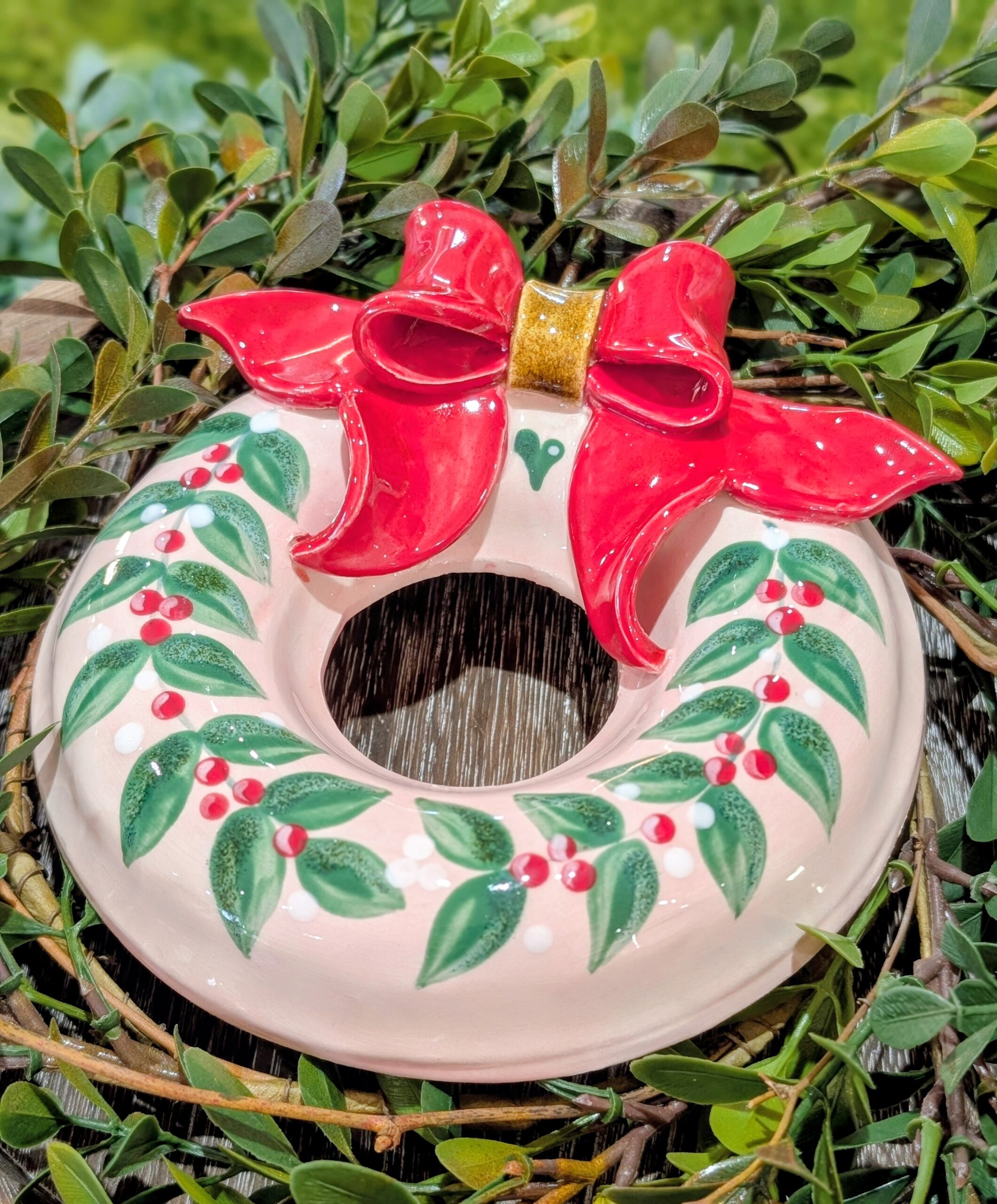 Fired & Inspired festival workshop – 3 dimensional wreath