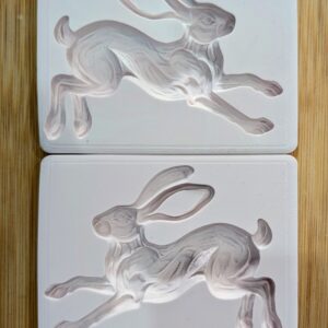 Leaping Hare Silicone Mould