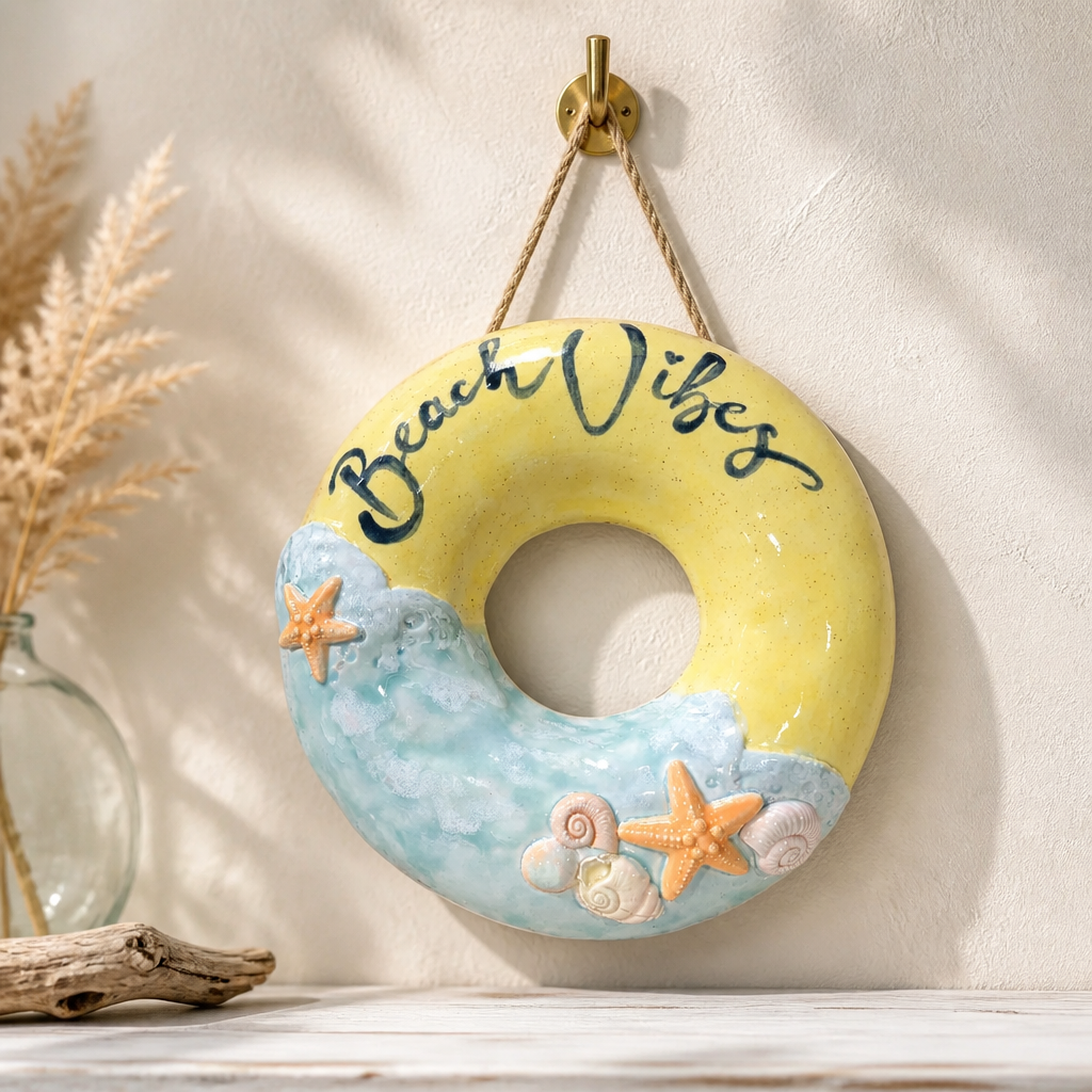 wreath - beach