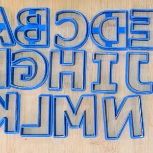 Alphabet Cutter Set (Various Sizes Available)