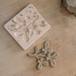 Mistletoe Silicone Mould