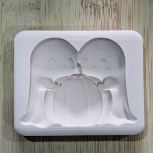 Ghost Pair & A Pumpkin Silicone Mould