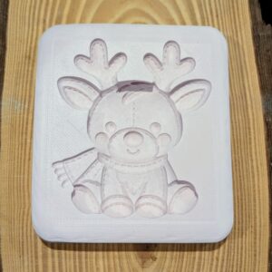 Stitched Reindeer Silicone Mould