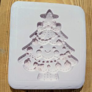 Stitched Christmas Tree Silicone Mould