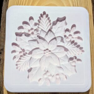 Poinsettia Silicone Mould